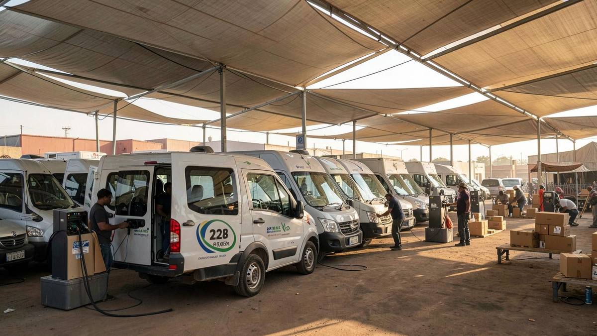 Fleet electrification playbook for logistics operators
